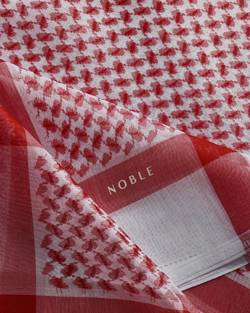 Super Light Red Shemagh