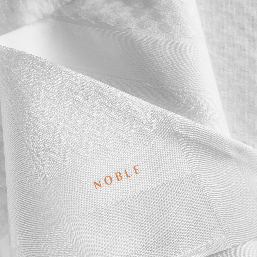 Classic 3 White Shemagh 