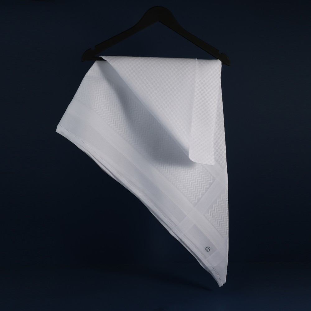 Diamond White Shemagh 